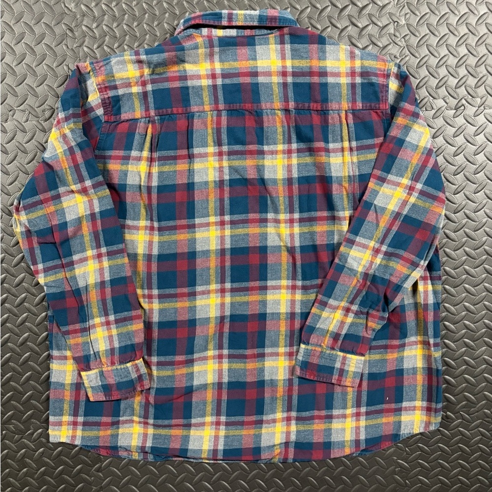 Foundry Supply Co Plaid Flannel Shirt Men’s 3XLT Tall Button Down Cotton - Picture 8 of 9